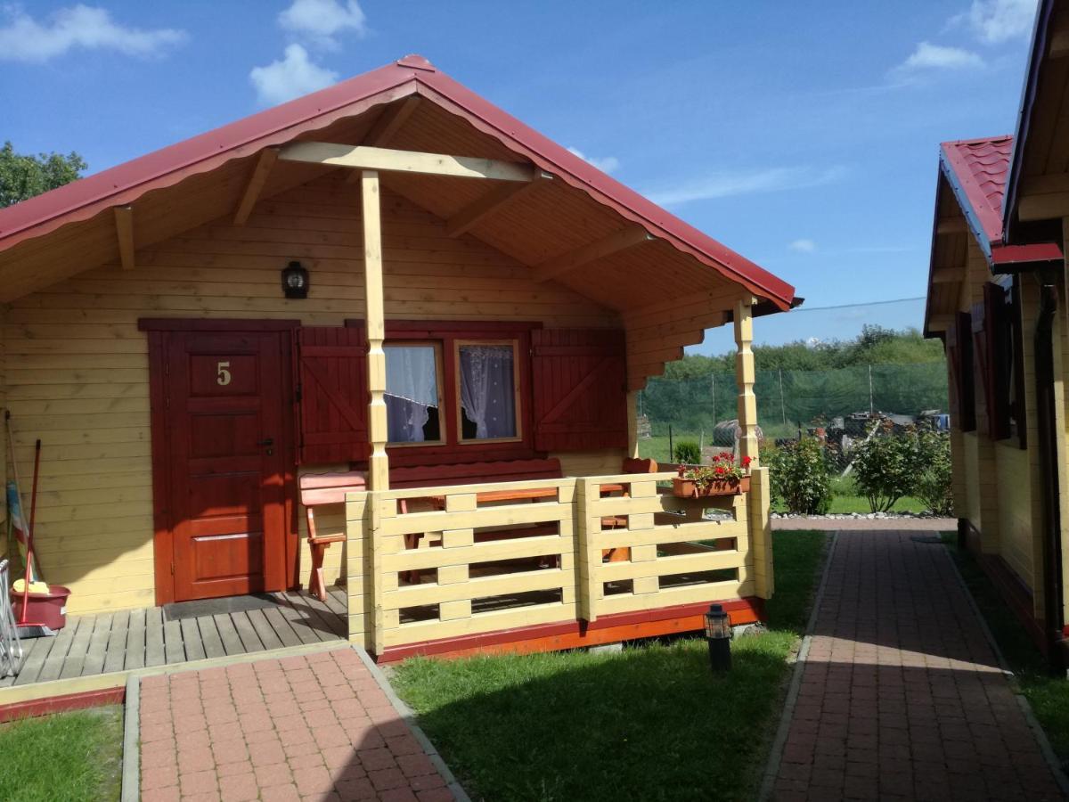 Domki Drewniane Ow Latarnik Gąski Buitenkant foto